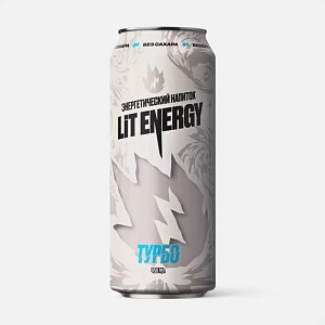 Энергетик Lit Energy Turbo Zero 0,45 л