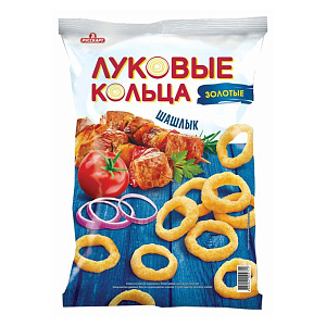 Луковые кольца Русскарт 40г Шашлык